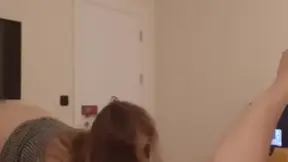 Amateur college skank takes a rough deepthroat gagging