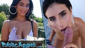 ”Big Boobed Romanian Hot Girl Orgasms for Cash”