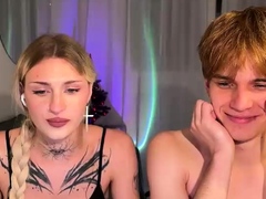 Amateur Hot Blonde Sucking Her Boyfriend s Dick On Webcam