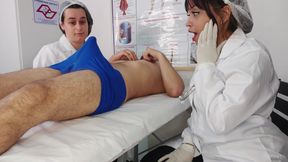 Patient gets unexpected erection in front of two nurses